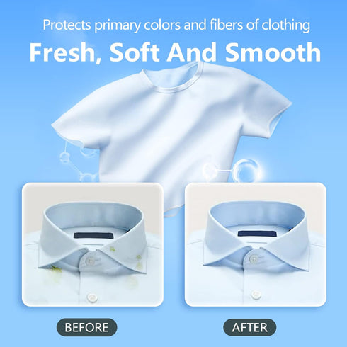 Laundry Detergent Sheets,Fresh Scent Travel Laundry Sheets Washing Sheets for Home Dorm Travel 30 Sheets / 60 Loads...