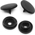 Dritz Plastic Snaps, Round, Black, Size 20 12-Count...
