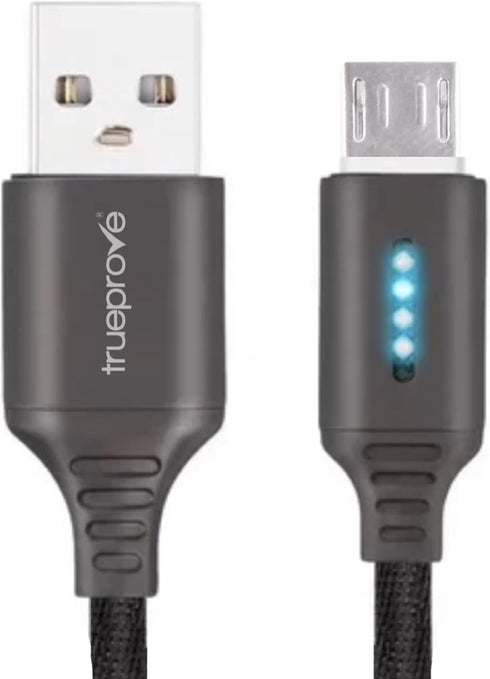 TrueProve™ 10FT Barnes & Noble Nook Color Compatible LED Lit Charging Sync Data Cable Smart LED (Cable Will not Display Charging on Tablet Screen)...