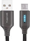 TrueProve™ 10FT Barnes & Noble Nook Color Compatible LED Lit Charging Sync Data Cable Smart LED (Cable Will not Display Charging on Tablet Screen)...