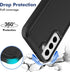 for Samsung Galaxy S22 Plus Case: Dual Layer Protective Heavy Duty Cell Phone Cover Shockproof Rugged with Screen Protector - Military Protection ...