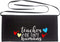 Waist Apron for Teachers with 3 Pockets Half Black Apron,Teachers Prefect Gift (teacher of ting humans)...