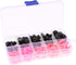 Yetaha 150PCS Plastic Nose, 5 Sizes Craft Triangle Nose for Stuffed Animals Doll, Bear, Dog, Puppet DIY Making, Black&Pink...