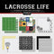Scrapbook Customs Themed Paper Scrapbook Kit, Lacrosse Life...