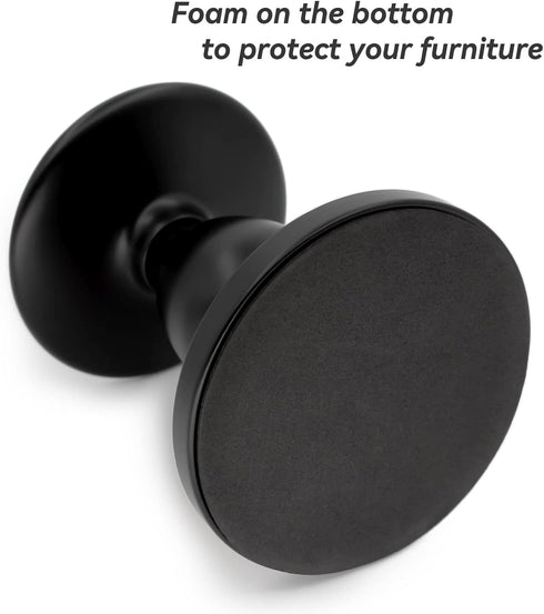 Matte Black Iron Candle Holder for Pillar Candles - Modern Table Centerpiece and Farmhouse Decor - 4.5"...