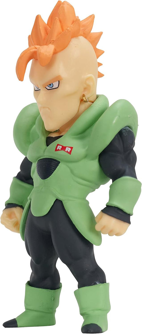 Dragon Ball Super Adverge Set 6 - SS Goku, SS 2 Gohan, Cell, Android 16 - Bandai Collectible Toy Figures Box Set...