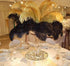 10pcs Natural Ostrich Feather Craft Plume for Wedding Centerpieces Home Decoration (14-16inch, Black)...