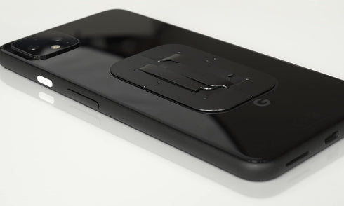 IPPINKA goBelt, Ultra-Thin Smartphone Grip Holder with Stand Function, 1mm Thick - Black...