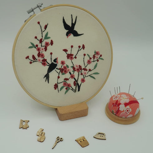 4 Set of Full Range Embroidery Kits for Beginners Stamped Embroidery kit That Includes Embroidery Cloth (kit 2)......