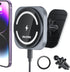 OHLPRO for MagSafe Car Mount Charger, 15W Fast Charging Car Magnetic Phone Holder for Dashboard and Air Vent, Compatible with iPhone 15/14/13/12 S...