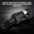 Qiilu Banjo Bolt Bleed Screw, M10x1.0mm Motorcycle Brake Master Cylinder Caliper Bleed Screw Nipple Banjo Bolt + Dust Cap Universal For Kawasaki/S...