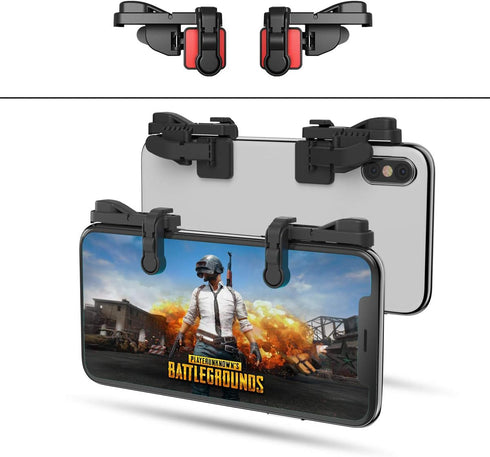 ?1 Pair? Z108 Mobile Gaming Controller Compatible with PUBG Mobile/Fortnitee Mobile/Call of Duty Mobile, Sensitive Shoot and Aim Trigger L1R1 Comp...