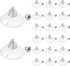 20 Pcs Suction Cups for Glass Window Screw Suction Pads 1.73"/44mm PVC Clear Sucker Pads with Cap Nut M6 Thread for Home Organization Bathroom Win...