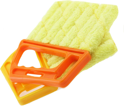 2 Pcs Blind Cleaner Washable Window Dusting Cleaner Tool Mini Blind Duster Brush Dust Clean Venetian Blind Brush Window Air Conditioner Duster Dir...