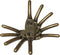 Amazing Drapery Hardware Blind Cord Cleats - 5 PCS 2 ½” | Antique Brass Cast Metal Blind Cord Winder Curtain Hooks for Wall, Blinds Accessories & ...