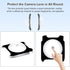 Sticky Lens Guards + Screen Protector for Insta360 ONE RS / Insta360 ONE R, 2 Set Twin Screen Protector Tempered Glass Film Lens Cover Accessories...