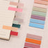 200Pcs Multicolour Sticky Index Tabs, Page Markers Notes Tabs Writable and Repositionable Book Flags Tabs Strip Index Tabs for Page Marking Classi...