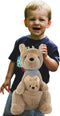 Kangaroo Stuffed Animal Plush Doll - Mother Kangaroo with Removable Child Kangaroo Plushies, Adorable Plushie for Ages 3 and Up, Ideal Gift for To...
