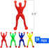 ArtCreativity Sticky Wall Climbers, 24PCS Mountain Climber Figures, Stretchy Sticky Toys for Kids, Anxiety Relief Toys, Party Favors for Kids, Gre...