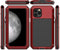 Marrkey for iPhone 11 Pro Max Case,Full Body Protective Cover Heavy Duty Shockproof Tough Armour Aluminum Alloy Metal Case with Silicone Built-in ...