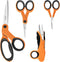 Premium sewing Scissors Bundle, Perfect Sewing Partners, Sharp and Durable, Comfortable Handle, Contains 9”Fabric scissors, 5”Detail Scissors, 3.9...