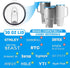 30 oz Pack of 2 Replacement Lids for Yti Tumblers - 3.7 Inch Diameter - Spill Proof Lids Silicon Sliding Covers, Fits Yti Tumblers, Hydro Flsk, Re...
