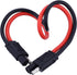 Miady 5-Pack 12" 10 Gauge 2 Pin Quick Disconnect Audiopipe Polarized Wire Harness, Heavy Duty SAE Connector Bullet Lead Cable, SAE Power Automotiv...