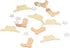 Fanci-Fetti Western Icons (copper, gold, silver) Party Accessory (1 count) (1 Oz/Pkg)...