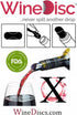 Selection of Colorfully Printed Wine Disc Pourer Bundles that will stop the drop (6)...