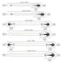 11 Pcs Lab Micro Spoon and Spatula Set, Stainless Steel Double-Ended Lab Spatulas Sampling Spoons Micro Scoopulas Weighting Set...
