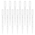 G2PLUS 200PCS 3ml Disposable Plastic Transfer Pipettes, Calibrated Pipettes Dropper for Liquid, Science Laboratory, Essential Oils, Experiment, Es...