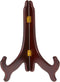 Bard's Hinged Dark Wood Plate Stand, 9" H x 7.25" W x 5" D (For 9" - 10.5" Plates)...
