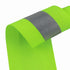 JINBING Silver Sew On Reflective Tape for Clothing Safety Fabric Webbing Trim Strip Green 2" x 33ft...
