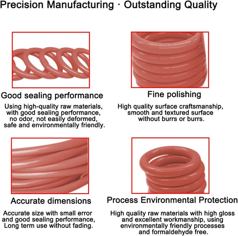 50PCS O-Ring Replacement, OEM#11105 Vehicle Oil Drain Plugs, Nitrile Rubber Automobile Transmission Engine Gasoline Sealing Gasket Rings, Universa...