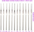 KOKNIT Crochet Hooks Set with Storage Case, Soft Grip Ergonomic Crochet Needles, Smooth Coloured Aluminum Yarn Crochet Hooks Crochet Kit with Croc...
