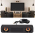 Portable HiFi Sound Wired Computer Sound Bar, USB Powered 3.5mm Audio Jack 60Hz-20kHz Speaker for Desktop, Laptops, Phones, Tablets, Xbox, Noteboo...
