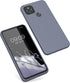 kwmobile Case Compatible with Google Pixel 4a 5G Case - Slim Protective TPU Silicone Phone Cover - Blue Grey...