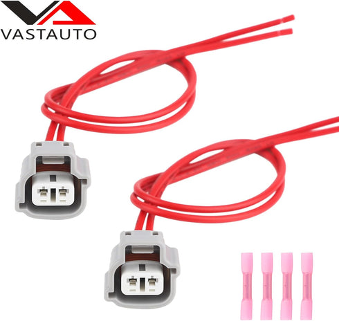 Turn Light Signal Harness Cable Connector Pigtail Compatible with Toyota Lexus Scion Replaces# 90980-11019 (2PCS)...