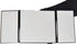 Home-X Large Car Vanity Mirror with Trifold Design, Travel Accessories for Car, Foldable Vanity, Makeup Travel Vanity, Strap-On Car Mirror, 12" L ...