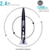 lychee Wireless Optical Pocket Pen Mouse, 2.4GHZ USB Wireless Optical Pen Mouse 800/1200/1600 DPI Adjustable Handwriting Mini Air Mouse Mice for P...