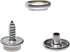 Mini Skater 4 Sets Fastener Screw Snap Stainless Steel Marine Grade Upholstery Boat Cover Button Fastener Kit for Furniture Canvas Fabric Boats Ou...