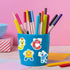 52pcs Alphabet Letter Stickers Colorful Letters and Numbers Stickers Vinyl Waterproof Stickers for Kids for Journaling Water Bottle Skateboard Lap...