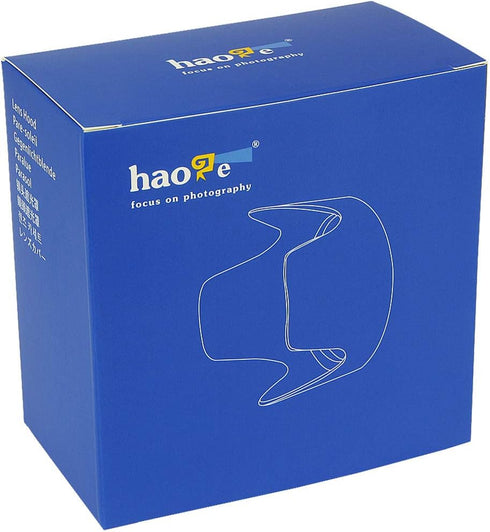 Haoge Bayonet Lens Hood for Canon PowerShot G1 X Mark II Camera replaces Canon LH-DC80...