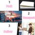 5S Lean Workplace Landscape Sign Metal Tin Signs for Home/Office/Garages/Restaurants/Bedroom/Cafes Bars Pub/Man Cave Wall Decor Poster Sign 12x8 I...