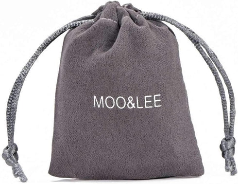 MOO&LEE Stainless Steel Lords Prayer Bar Necklace for Men 24 Inches Link Chain...