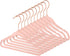 MIZGI Premium Kids Velvet Hangers (Pack of 50) with Copper/Rose Gold Hooks,Space Saving Ultra Thin,Non Slip Baby Hangers for Children's Skirt Dres...