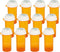 Prescription Reversible Thumb Tab Vials, Medicine Container, Pill Bottle, Prescription Pharmacy Vials Reversible Cap with Animal Pet Resistant (no...