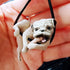 Swinging Dog Car Hanging Pendant Funny Animal Car Rearview Mirror Hanging Charms Ornament Swing Bulldog Auto Interior Accessories Gift Home Decor...