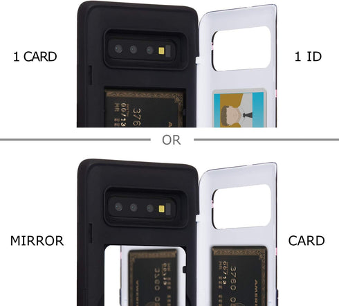 TORU CX PRO Case for Galaxy S10 Plus, with Card Holder | Slim Protective Cover with Hidden Credit Cards Wallet Flip Slot Compartment Kickstand | I...