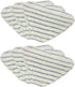 Mop Cloth Wipe Pad for True & Tidy MP-300 Floor Steamer Cleaner Replacement Parts (6 Pack)...